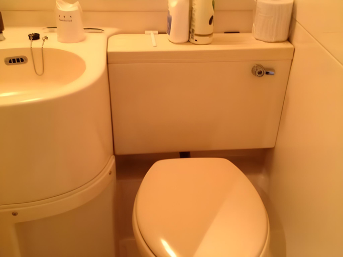 Bathroom 3, Hirosaki Ekimae Hotel, Hirosaki
