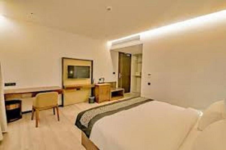 Bedroom, SEVA-GE Hotel, Chandrapur