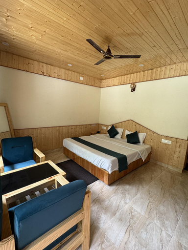 Bedroom 3, Hotel Mid Orchard Kasol l River Side, Kullu