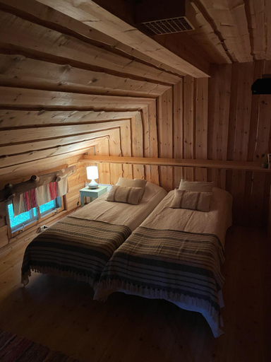 Bedroom 2, Tarina-Aho Resort, North Karelia