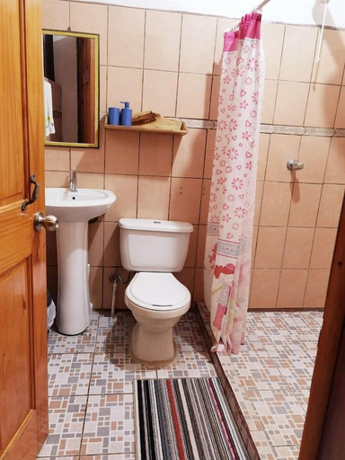 Bathroom, Ocean and forest view Manolo Cabins, Osa