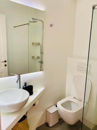Bathroom 3, Ourania Studios & Apartments, Thessaly