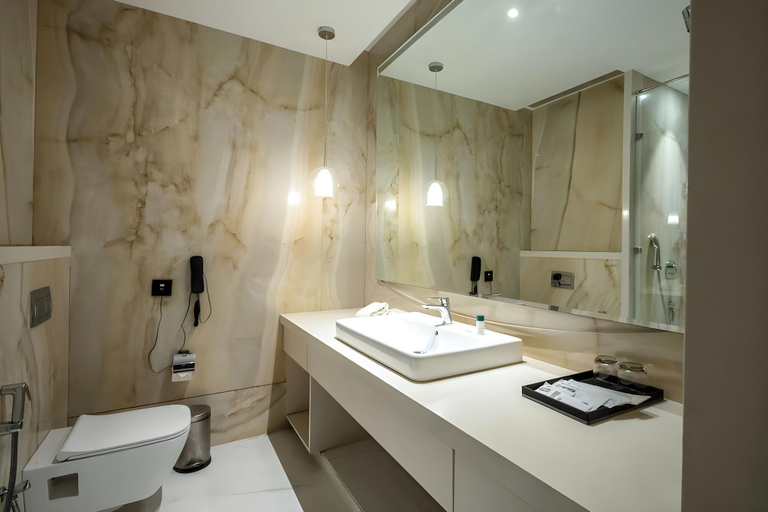 Bathroom 4, Seven Eleven Hotels & Club, Thane
