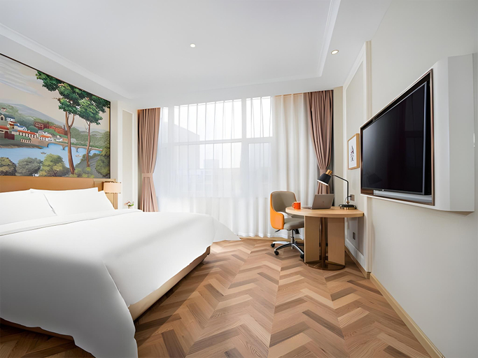 Bedroom 2, Vienna Hotel Jilin Tonghua Wanda Plaza, Tonghua