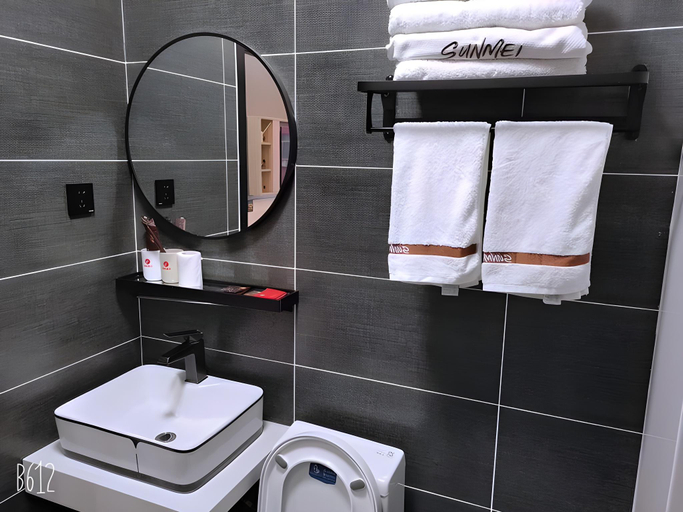Bathroom 3, Jun Hotel Shandong Binzhou Boxing County Bus Station, Binzhou
