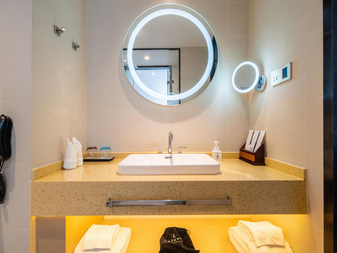 Bathroom 3, Lavande Hotel Rizhao Plaza Suning Plaza Wanda Studio, Rizhao