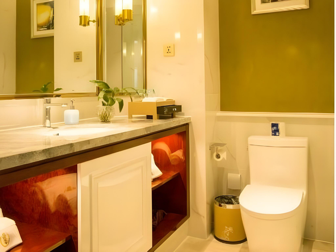 Bathroom 4, Greentree Eastern Hotel Yancheng Jianhu County Aob, Yancheng