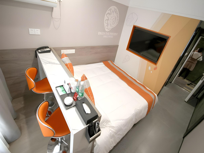 Bedroom 2, Shell Hotel Yancheng Zhongnan City, Yancheng