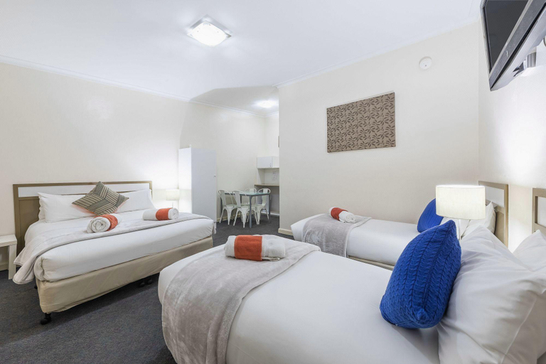 Bedroom 4, Bendigo Oval Motel, Gr. Bendigo - Central