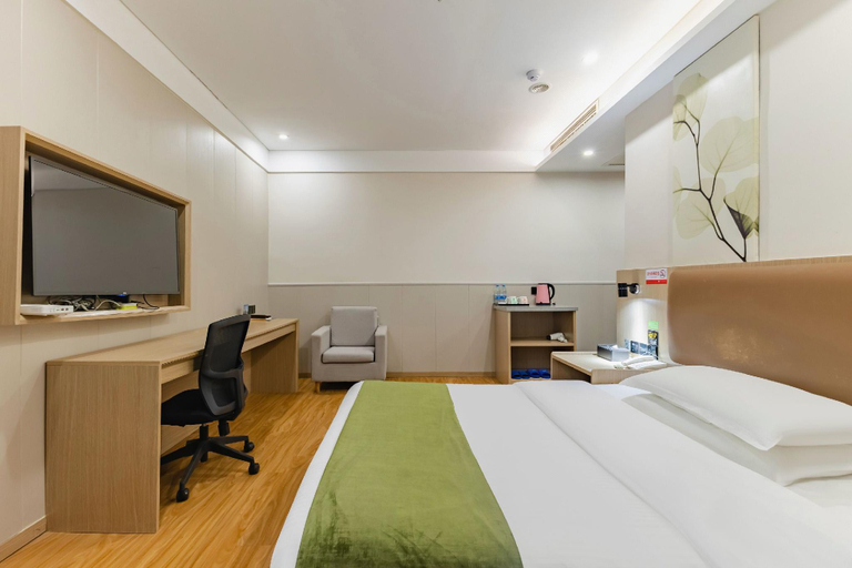 Bedroom 2, GreenTree Inn Liu'an Kaihong Plaza, Lu'an