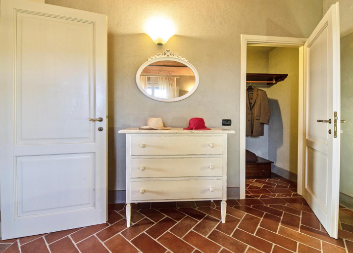 Bedroom, ISA-Residence with swimming-pool in Monteverdi Marittimo, Pisa