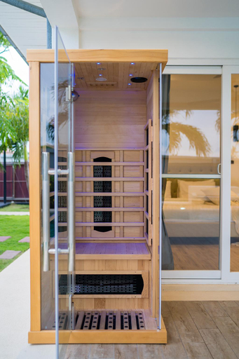 Sauna, Kira - Japandi Escape w/Sauna & Rooftop cinema, Hua Hin