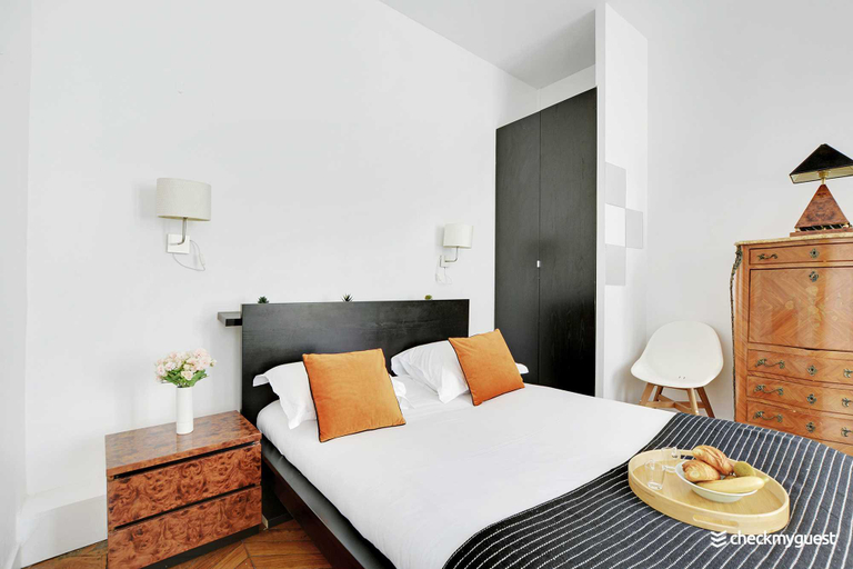 Bedroom, Charming studio - 3 rooms - Le Marais, Paris