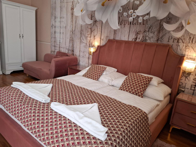 Bedroom 3, Kek Laguna Wellness Apartmanok, Eger