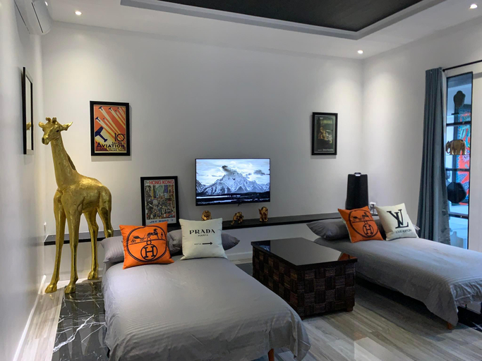 Bedroom 2, Golden Gorilla Villa with private pool & jacuzzi, Angeles City