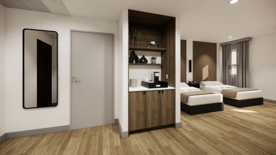 Bedroom 3, Kins Hotel, Los Angeles