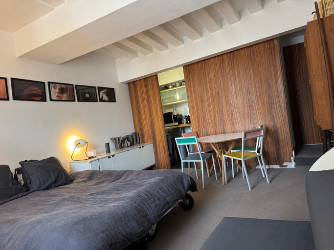 Bedroom 2, Suite independante studio top centre Marais, Paris