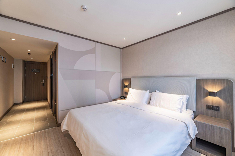 Bedroom 2, Hanting Hotel Hotel Dalian Maritime University Metro Station, Dalian