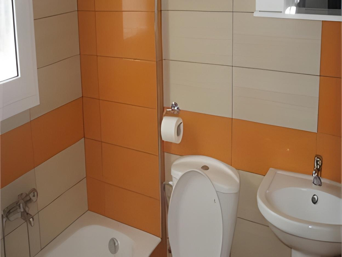 Bathroom 4, Akti Dimis Hotel, South Aegean