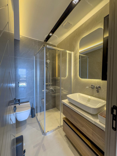 Bathroom, Back Sea Cunda Apart Otel, Ayvalık