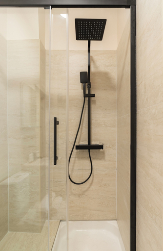 Bathroom shower, 1554 Lavandières, Paris