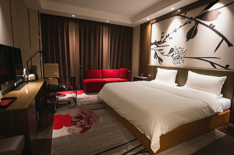 Bedroom 2, Yong'an Hotel Gaobeidian, Baoding