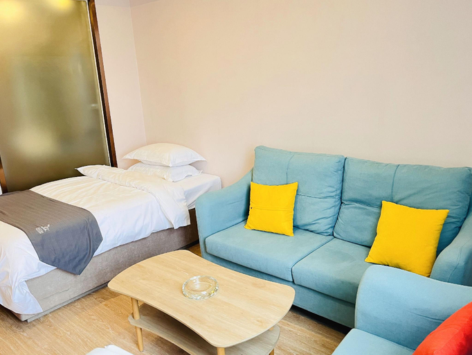 Bedroom 2, GreenTree Eastern Hotel Hebi Jun County Passenger Station, Hebi