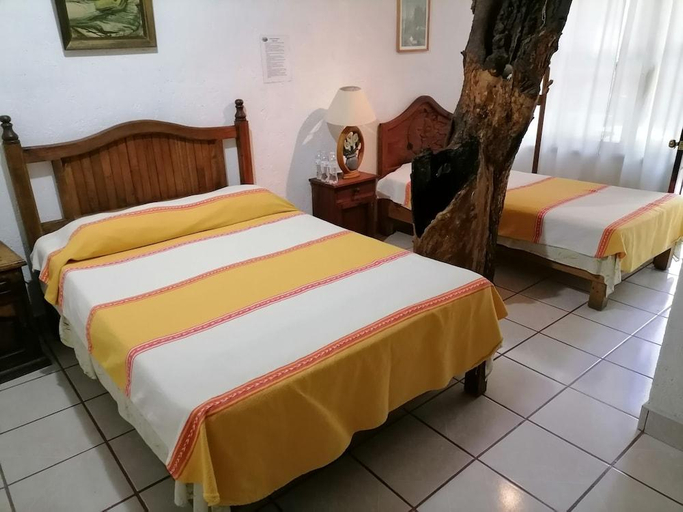 Bedroom 3, Posada Bugambilias, Tepoztlán