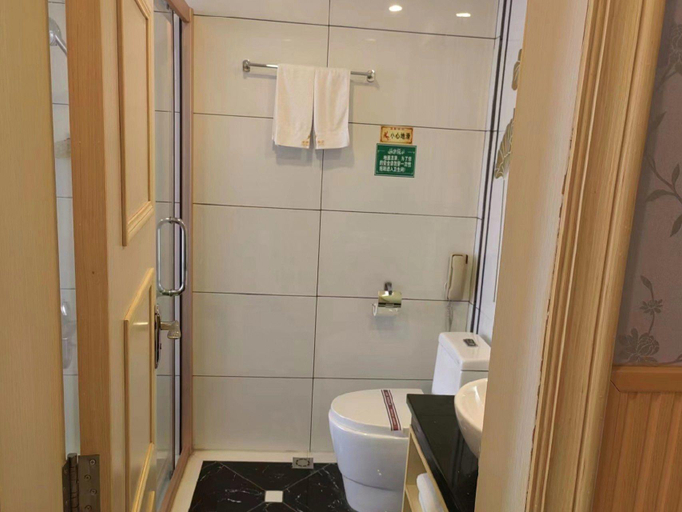 Bathroom 3, Junmei International Hotel (Jiangbin Cultural Square Branch), Hechi
