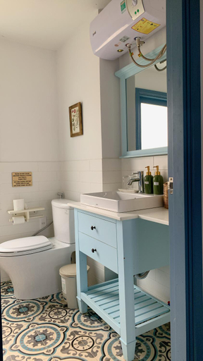 Bathroom 3, Trien Thong An Nhien Đa Lat Rung Trong Pho, Đà Lạt