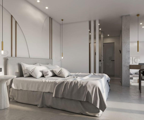 Bedroom 3, Grace Santorini Hotel, South Aegean