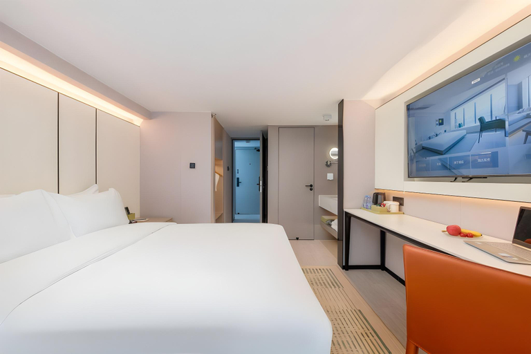 Bedroom 3, ONESS Executive Hotel Guangzhou Huangpu - Free Shuttle Bus for Canton Fair during Canton Fair period, Guangzhou