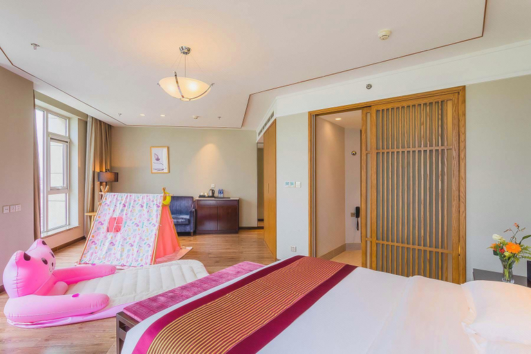Bedroom 2, Rezen Hotel Yinchuan High-speed Railway Station, Yinchuan