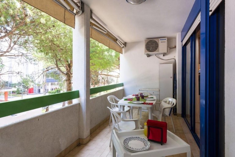 Balcony/terrace, Ideal getaway apartment for groups in Bibione, Venezia