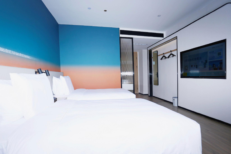 Bedroom 2, Nihao Hotel Wuhai Railway Station, Wuhai