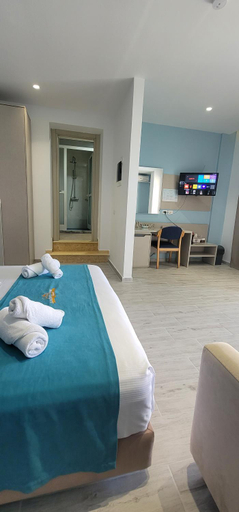 Bedroom 2, Suncoast Rooms Saranda near Port & Beach, Sarandës