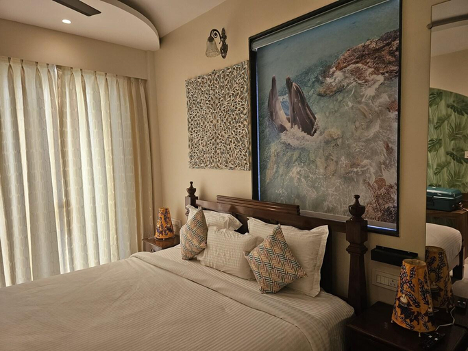 Bedroom 4, Beachwalk - 1BHK Apartment Candolim Beach Goa, North Goa