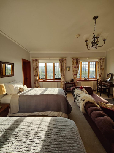 Bedroom 2, Bossington Hall, Somerset