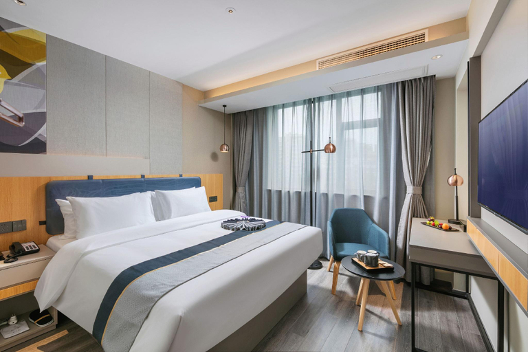Bedroom 2, Home Inn Selected Hangzhou West Lake Wulin Square Center, Hangzhou