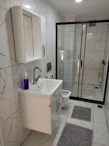 Bathroom 2, GARDEN PRİZMA PANSİYON, Kemer