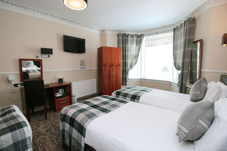 Bedroom 3, Kelvingrove Hotel, Glasgow