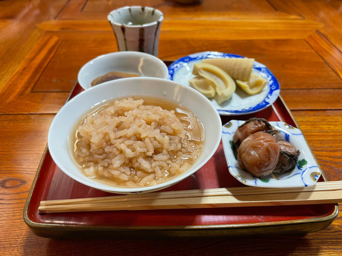 Food & Drinks 3, temple stay 玉林寺, Sado