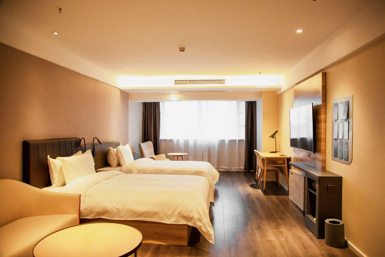 Bedroom 2, Hanting Premium Hotel Bengbu Galaxy Center, Bengbu