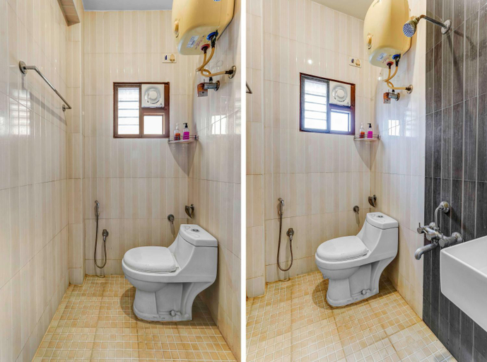 Bathroom 4, Blessings Studio Chrompet, Kancheepuram