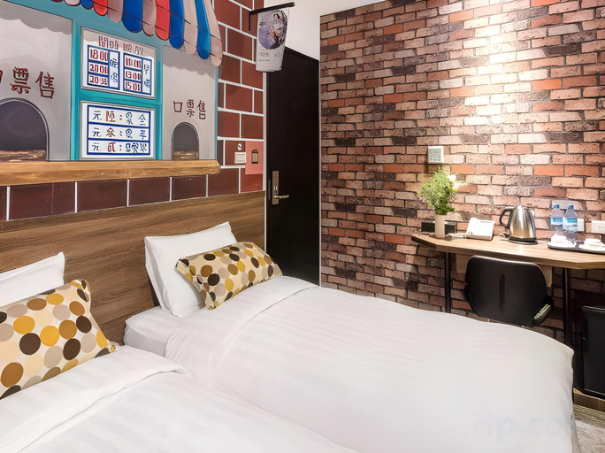 Bedroom 3, Rich & Free Hotel - Zhongshan, Taipei City