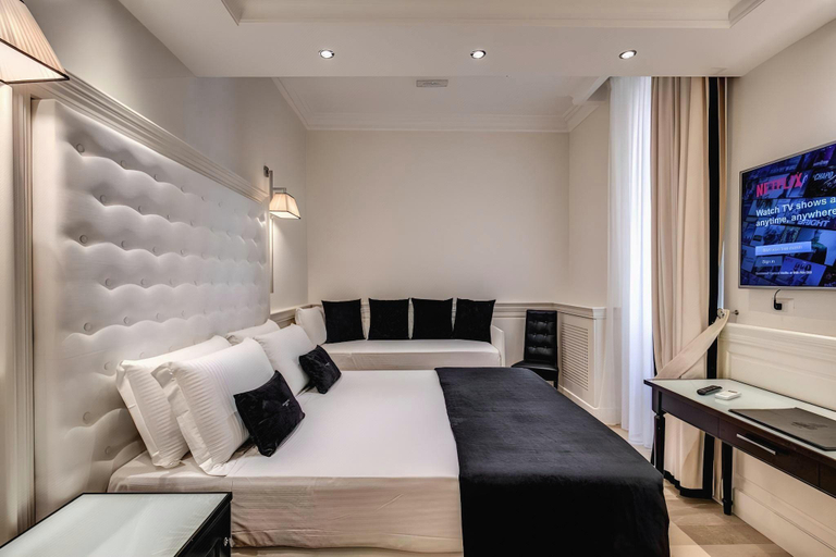 Bedroom 2, Hotel dei Quiriti, Rome