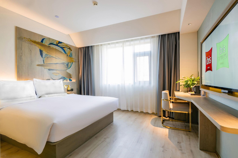 Bedroom 2, Ibis Styles Hotel Xi'an Bell and Drum Tower Huimin Street, Xi'an