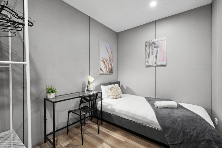Bedroom 3, Modern Single Room - Next to Central Station - Near CBD&Townhall&Chinatown&Darling Harbour&UTS&USYD , Sydney