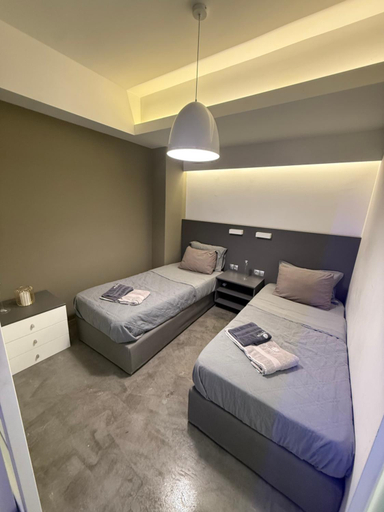 Bedroom 2, Erasmia Beachside Suites, Crete