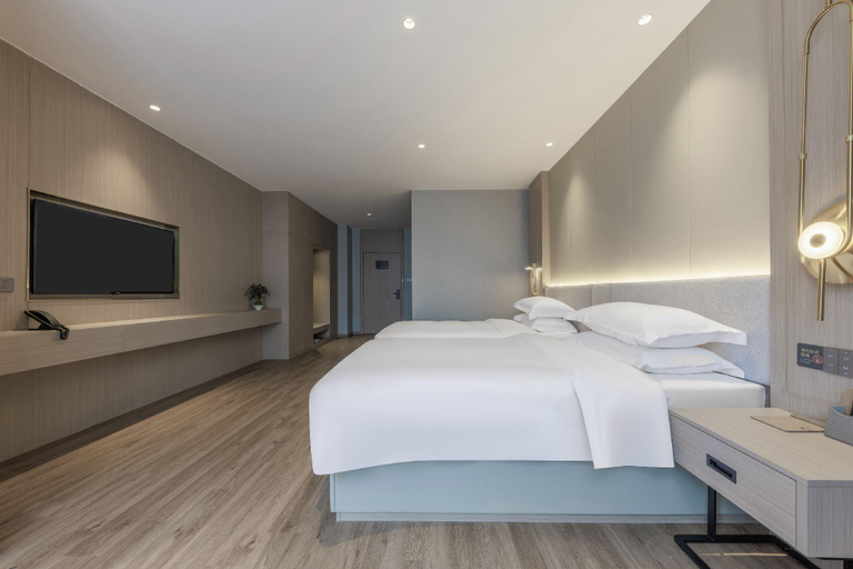 Bedroom 2, Poltton International Service Apartment Guangzhou Technology Park Xingwei Building, Guangzhou